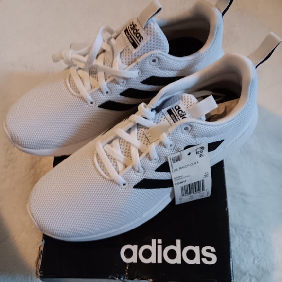Brand New Adidas Lite Racer EG5817 Kids Sneakers - Picture 7 of 8